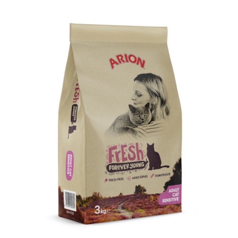 ARION FRESH CAT SENSITIVE with chicken 12kg