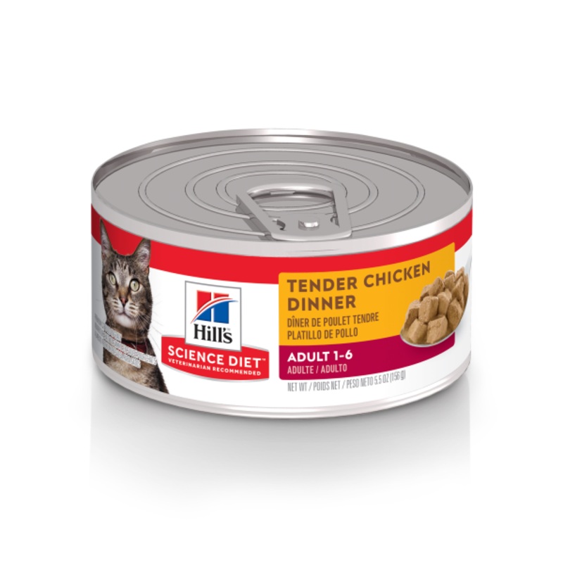 Science Diet Adult Tender Chicken Dinner Cat Food