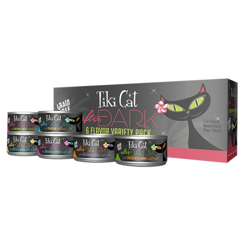 Tiki Cat After Dark GF Variety Pack 6 Flavors 12/2.8 oz