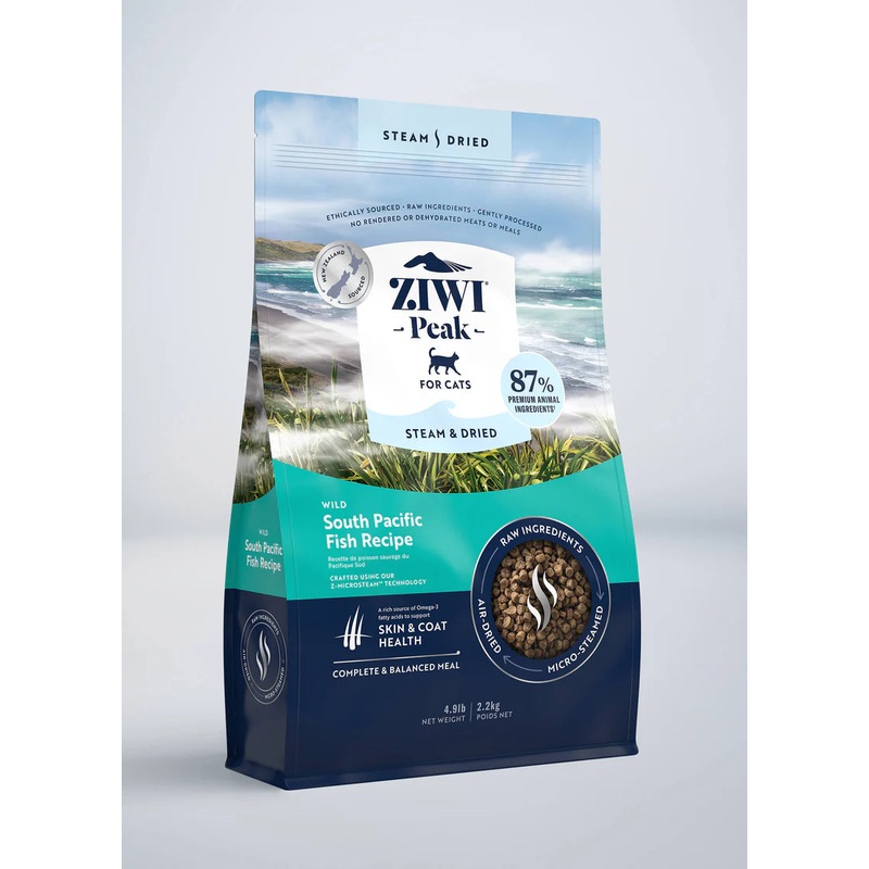 Ziwi Peak Cat Steam Dried Wild South Pacific Fish Recipe
