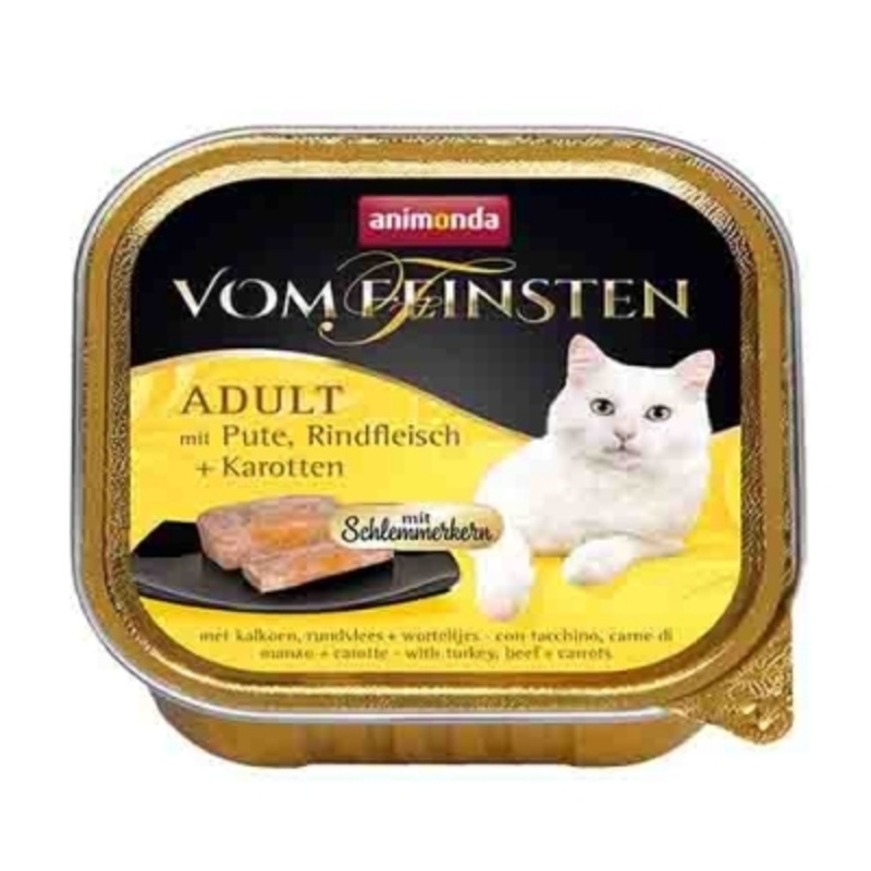 Animonda Vom Feinsten Adult TURKEY, BEEF MEAT + CARROTS100 g