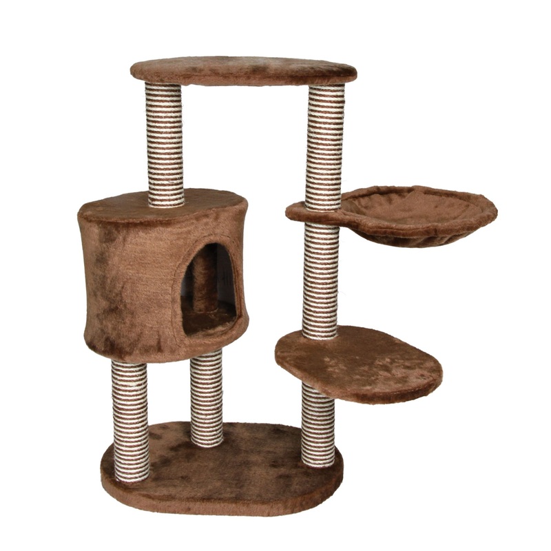 TRIXIE 38-in Moriles Cat Tree, Brown