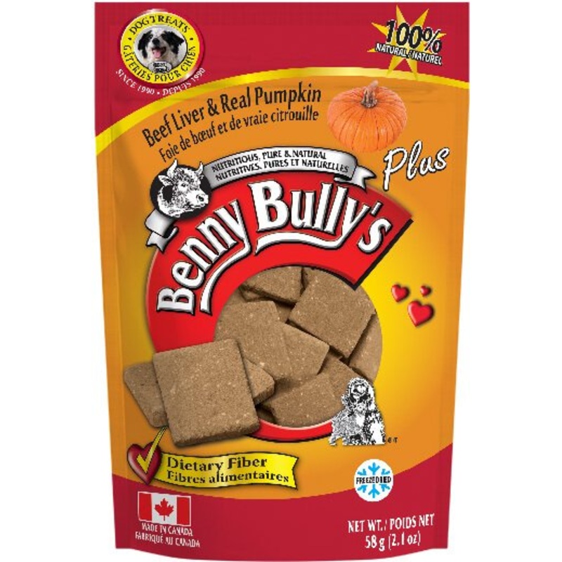 Benny Bullys Liver Plus – Dog Treats Beef Liver Plus Pumpkin