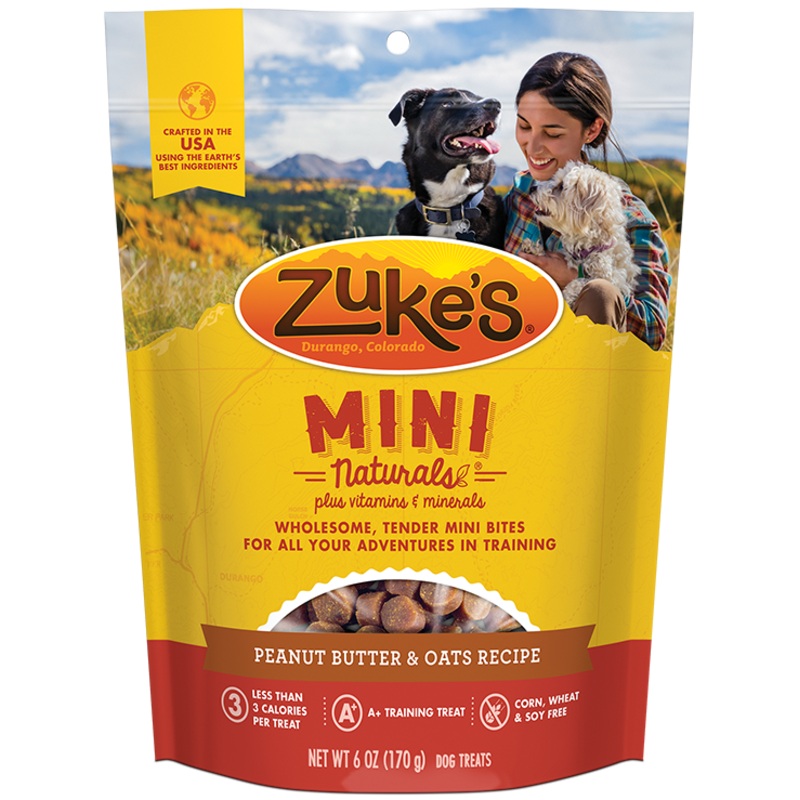 Zukes Mini Naturals Peanut Butter & Oats Recipe