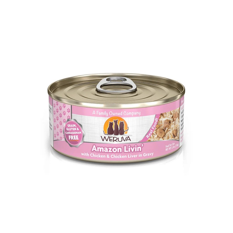 Weruva Cat Amazon Livin 5.5oz
