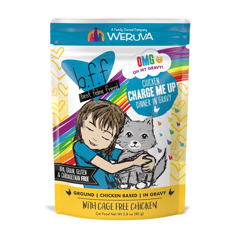 Weruva B.F.F. Oh My Gravy (OMG) Chicken Charge Me Up 2.8oz