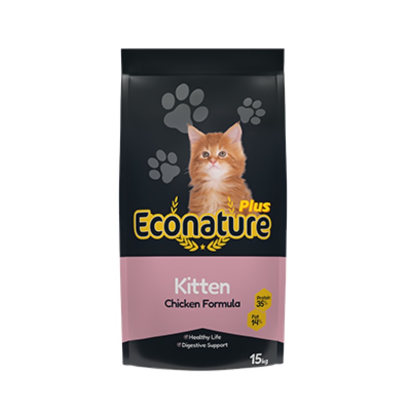Econature Plus Kitten Food Chicken Formula 15kg