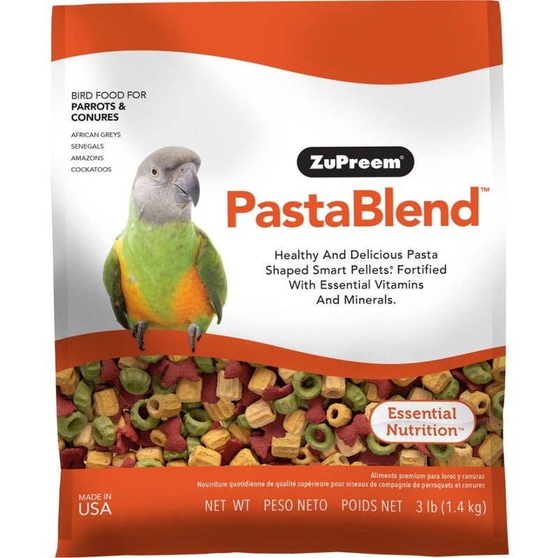 ZUPREEM PASTABLEND PARROTS & CONUR