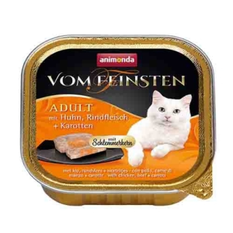 Animonda Vom Feinsten Adult chicken, beef and carrots 100 g