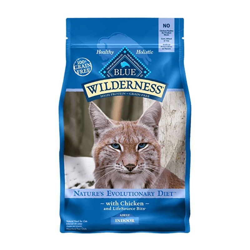 Blue Buffalo Wilderness Nature’s Evolutionary Diet Indoor Grain-Free Dry Adult Cat Food