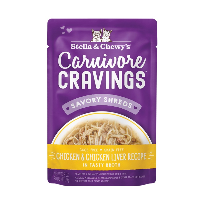 Stella & Chewy’s Carnivore Cravings Chicken & Liver Pouch