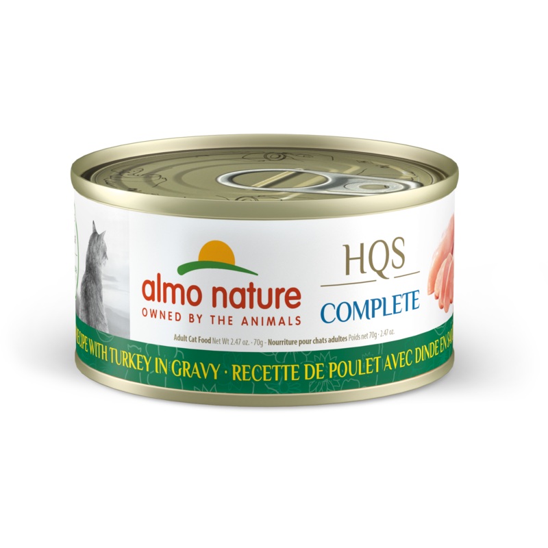 Almo Nature HQS Complete Chicken & Turkey in Gravy 70g