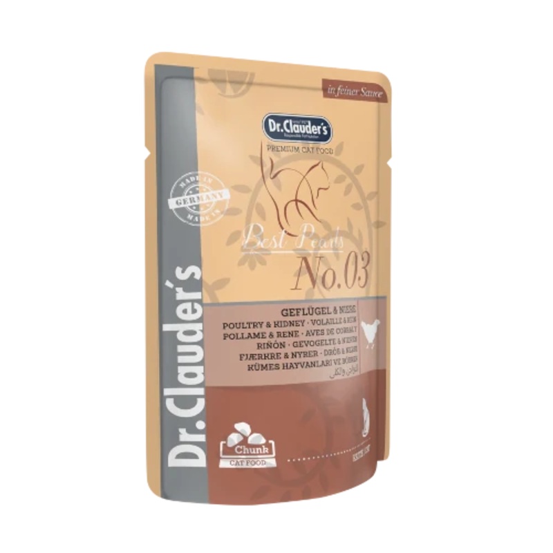 DR CLAUDER`S Premium Poultry & Kidney, 100g
