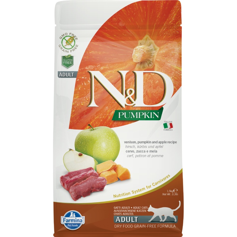 Farmina Venison & Apple Adult Cat Food