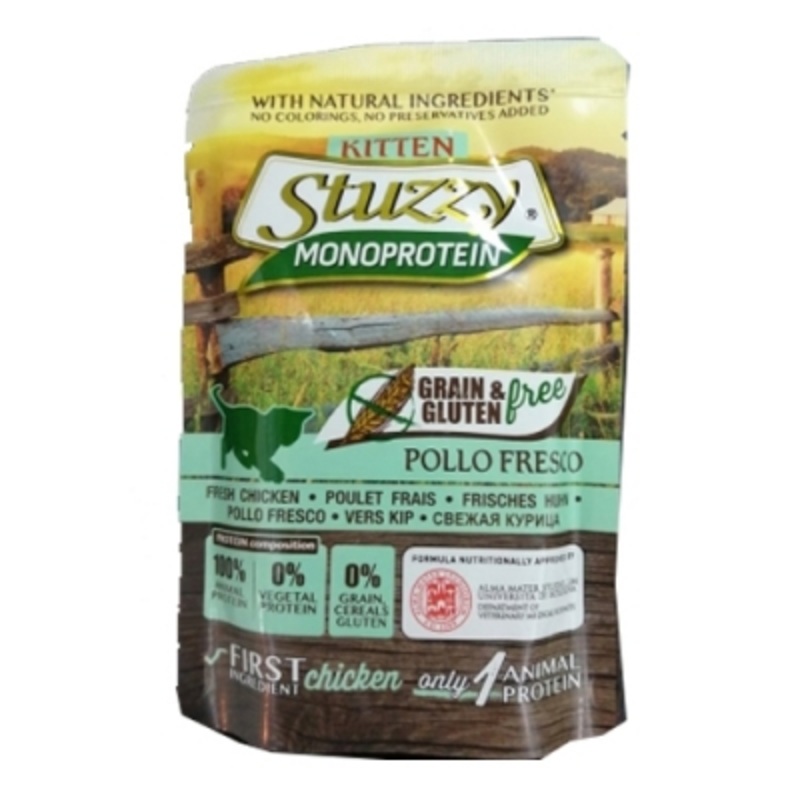 STUZZY MONOPROTEIN Kitten Fresh chicken, 85 g