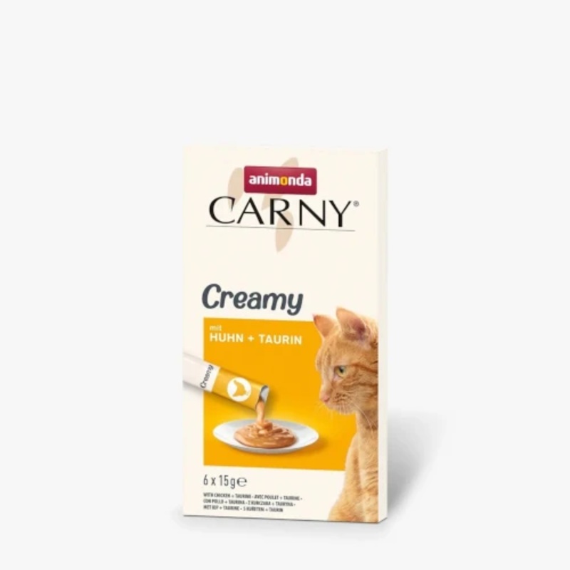 Animonda Carny creamy with chicken and taurine 6x15g