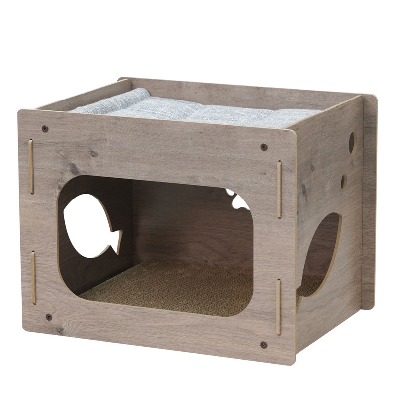 PetPals Jodie Minimalist Cat Playhouse