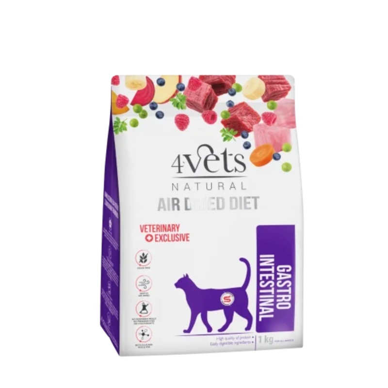 4Vets Natural Gastro Intestinal, 1kg.