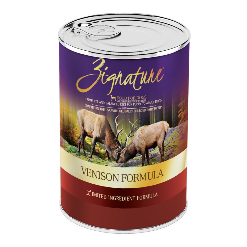 Zignature Venison Can 13oz