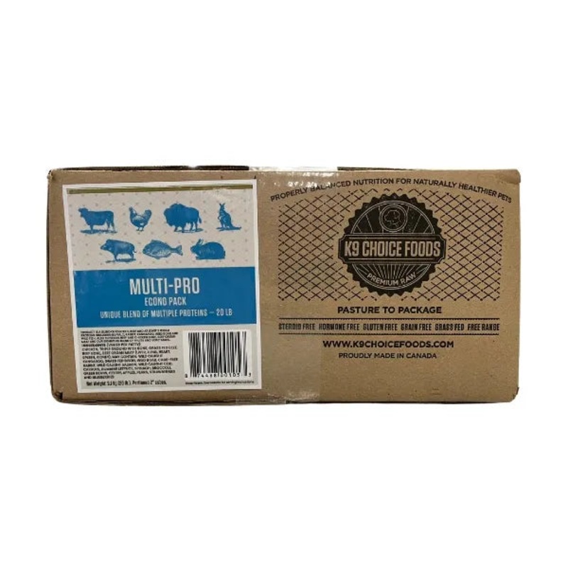 *In Store Only* K9 Choice Frozen Multi-Pro Econo Pack 20lb
