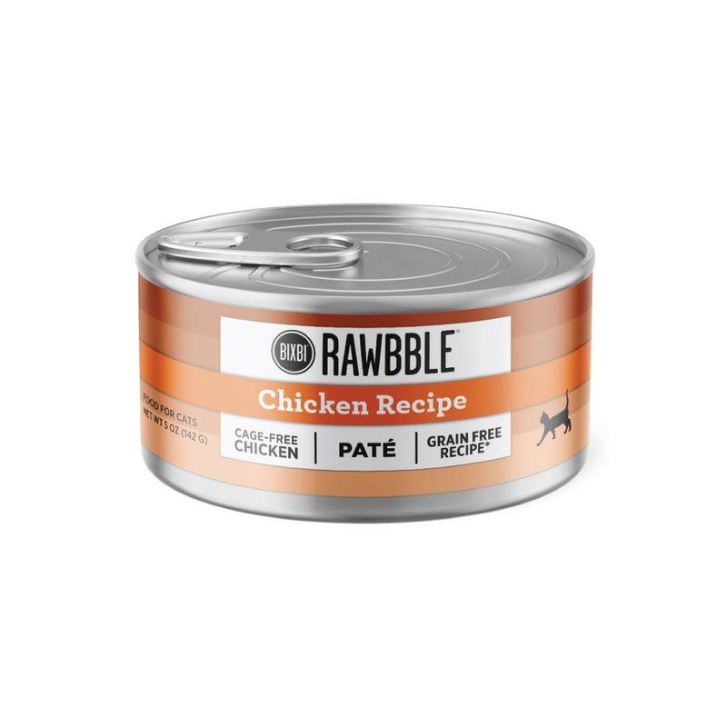 Bixbi Rawbble Wet Food for Cats – Chicken Pate Recipe
