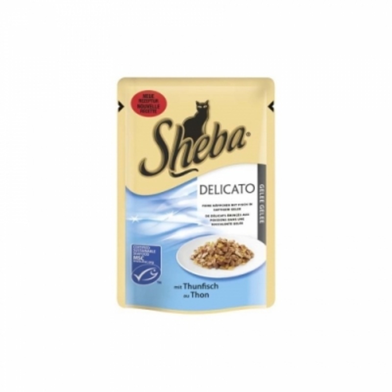 Sheba Pouch tuna in jelly 85g