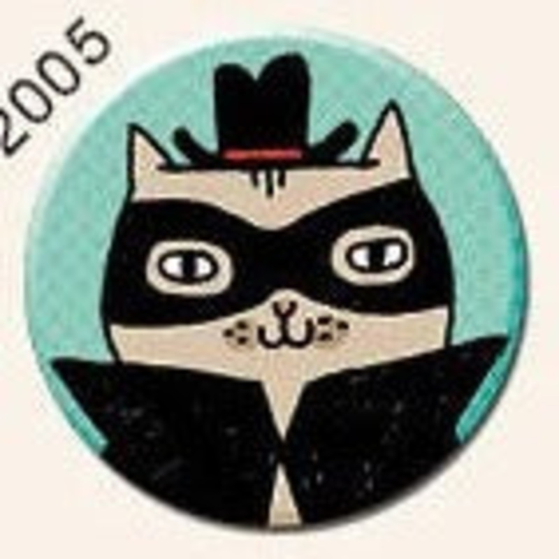 Zorro Cat button
