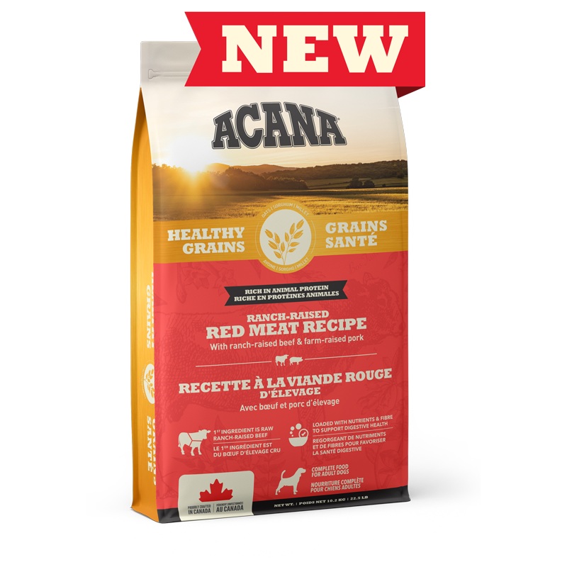 Acana Healthy Grains Ranch-Raised Red Meat Recipe