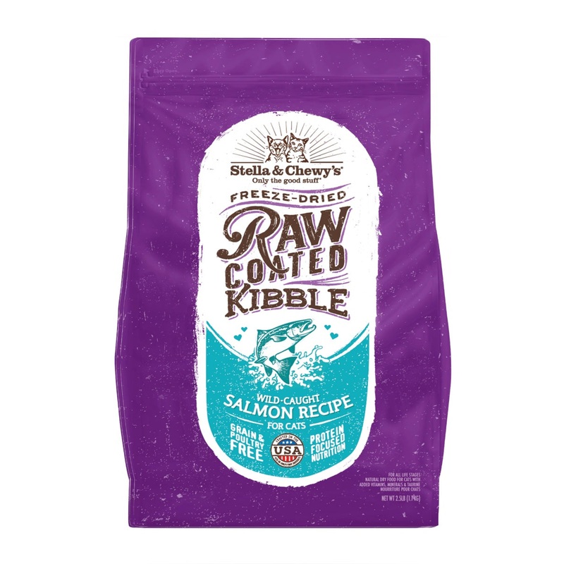 Stella & Chewy’s Raw Coated Kibble Wild-Caught Salmon Recipe