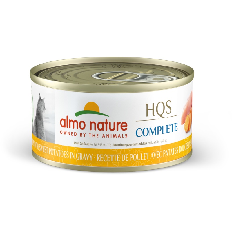 Almo Nature HQS Complete Chicken & Sweet Potatoes in Gravy 70g