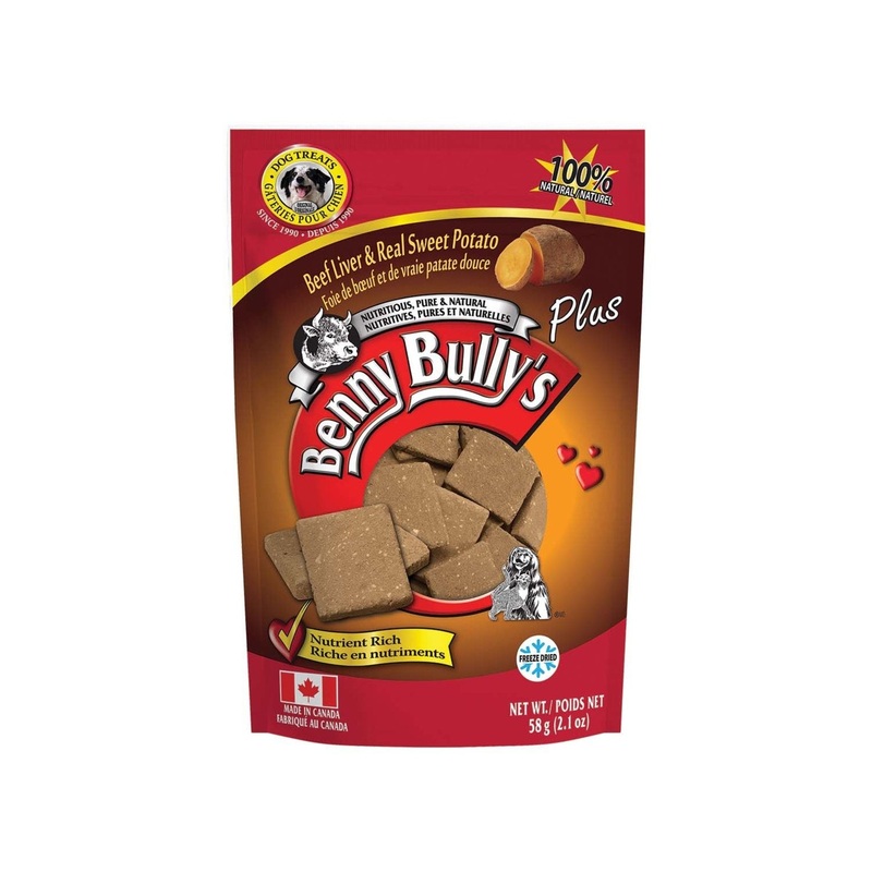 Benny Bully’s Beef Liver & Sweet Potato 58g