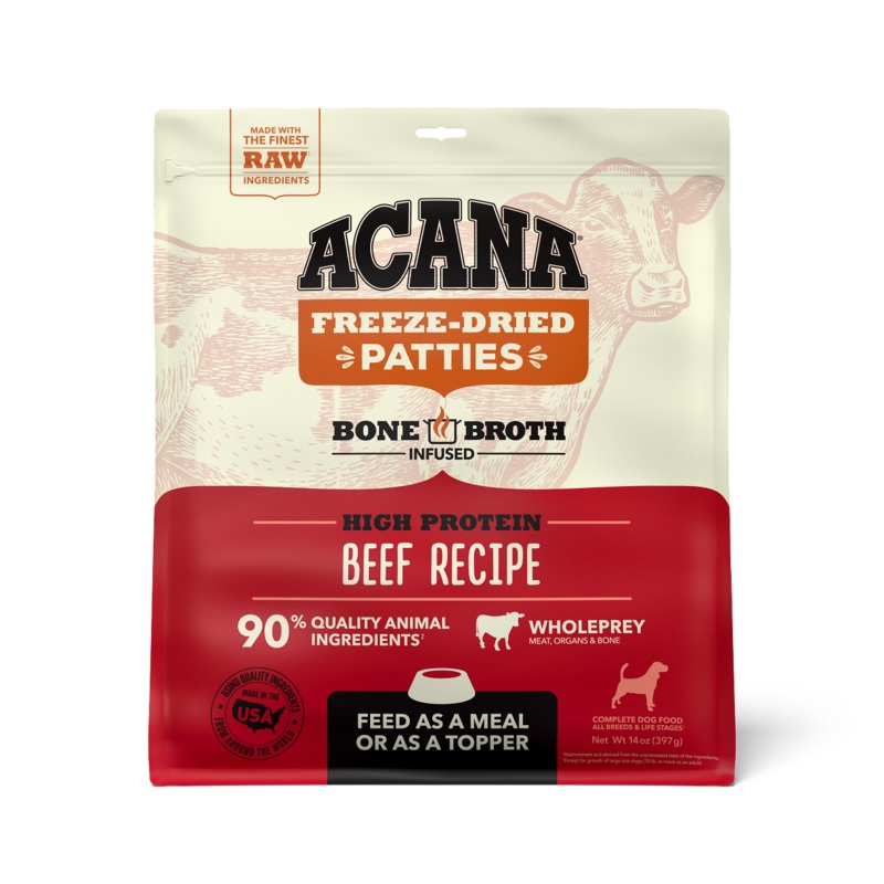 ACANA Freeze-Dried Patties for Dogs