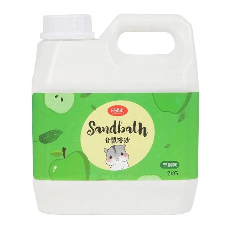 2Kg Barreled Bath Sand Apple