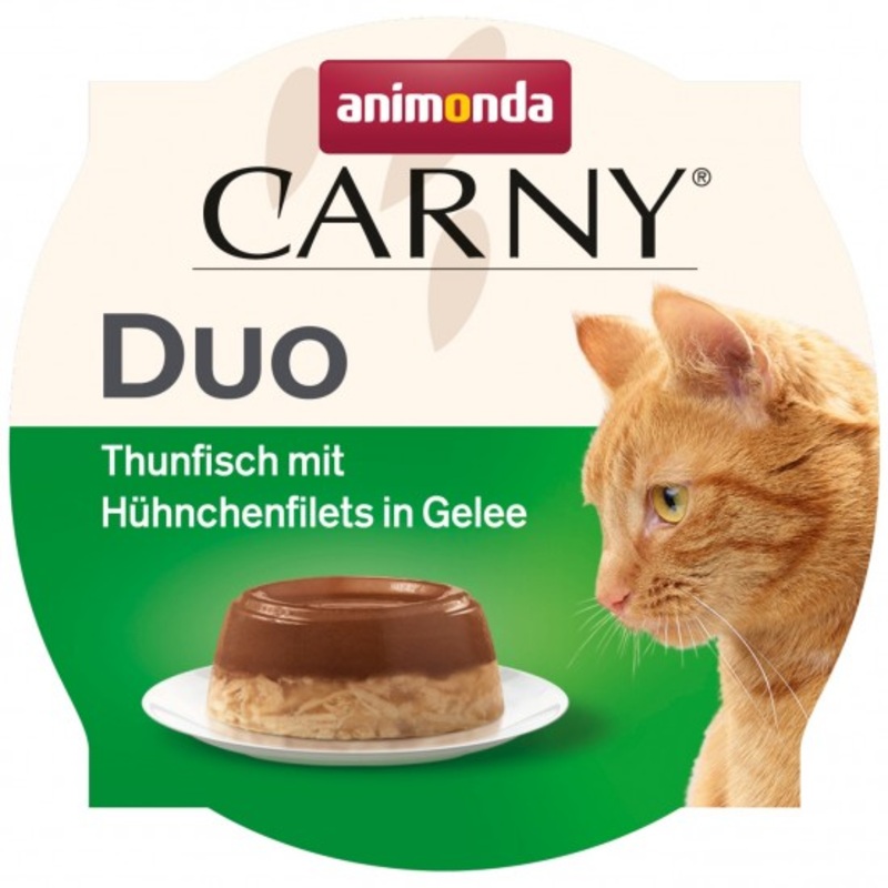 ANIMONDA Carny Duo Adult Tuna With Chicken Filet in jelly 70 g