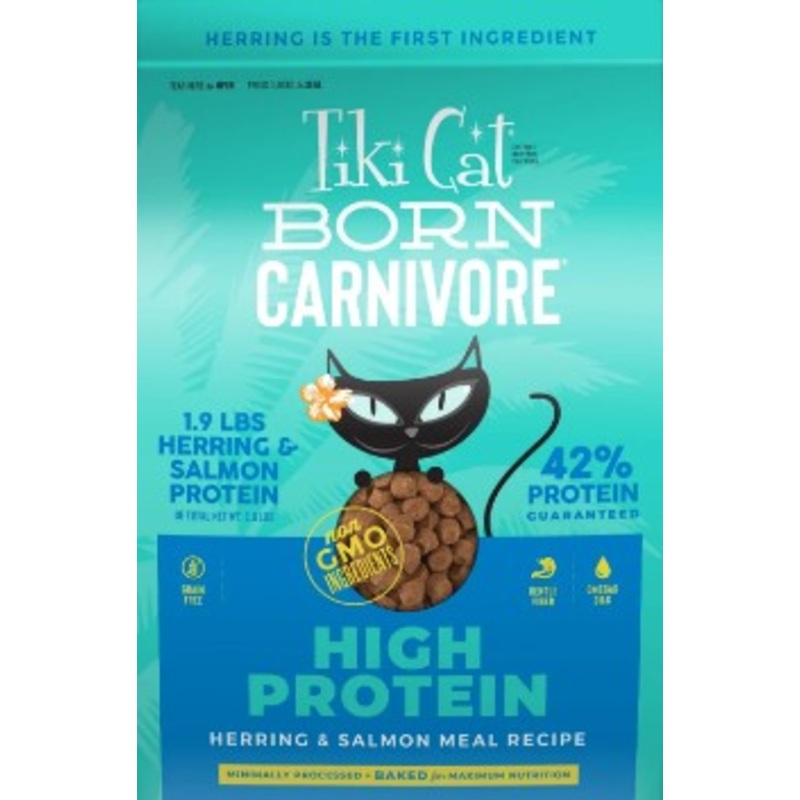 Tiki Cat Born Carnivore High Protein: Herring & Salmon Meal