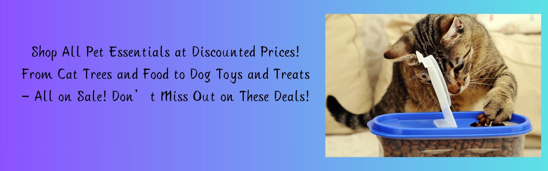 Premium Cat Trees & Food, Dog Toys & Pet Accessories
